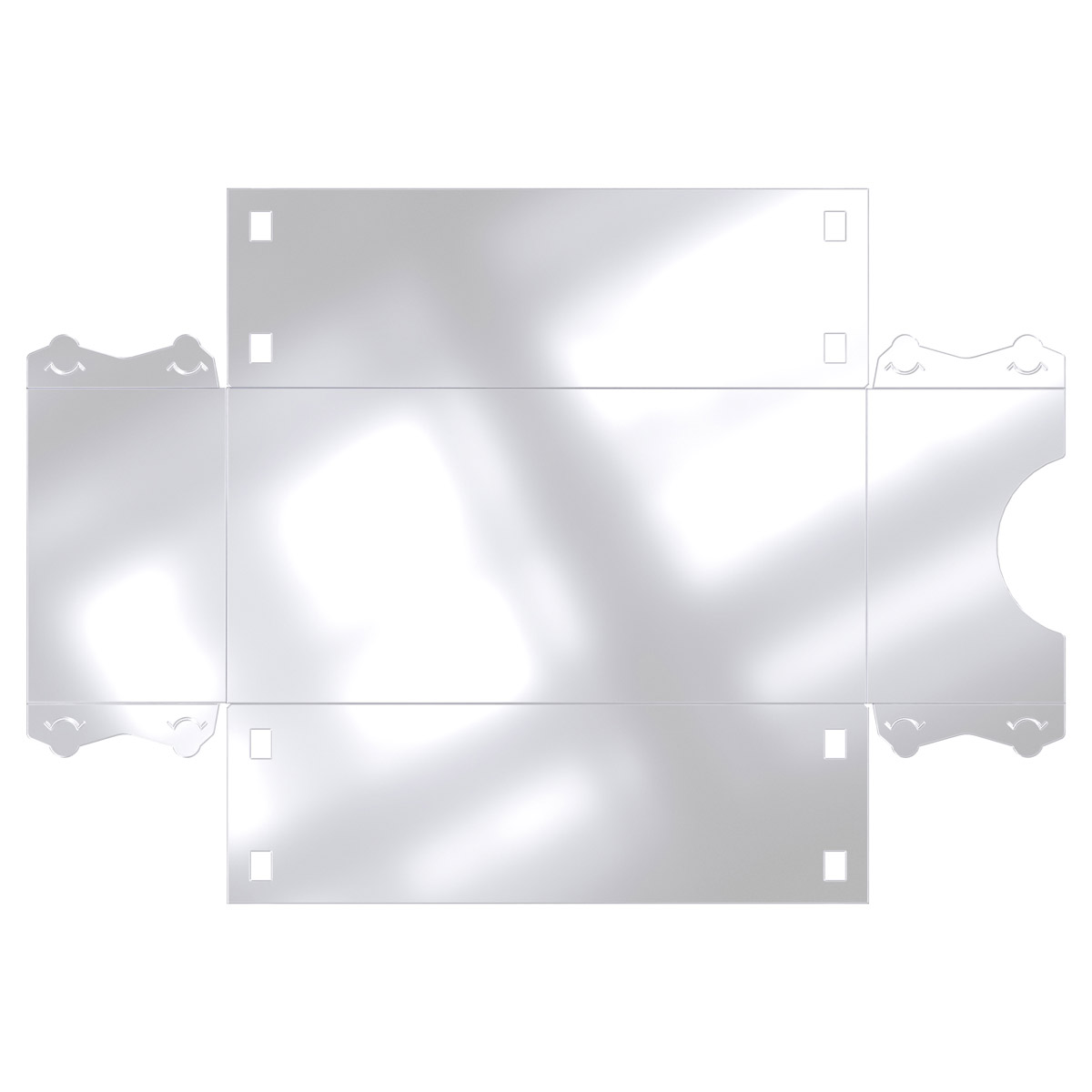 Складной бокс FLATBOX 240x480x150 мм