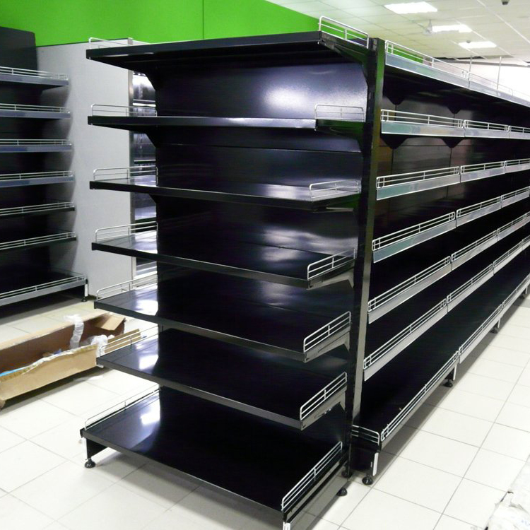 Стеллаж островной торговый Купец 1200x500x2350 5 полок