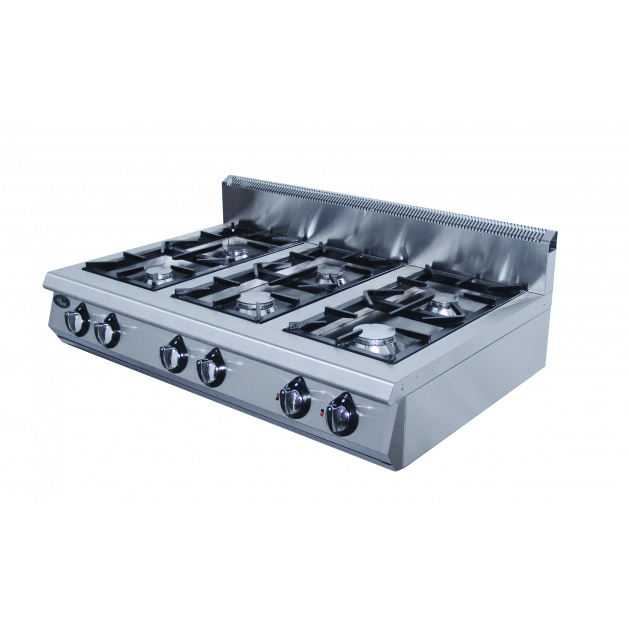 Плита Grill Master 6-ти горелочная газовая Ф6ПГ/800 (настольная)